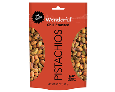Wonderful Pistachios No Shells, Chili Roasted, 5.5 Ounce – Just $2.99!