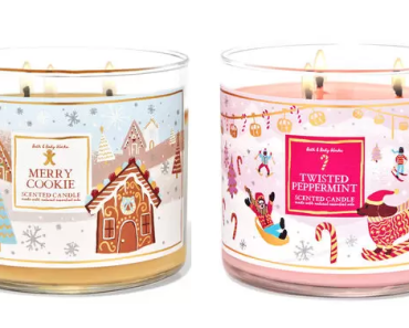 Bath & Body Works – Just $10.95 for 3 Wick Candles! It’s Candle Day!