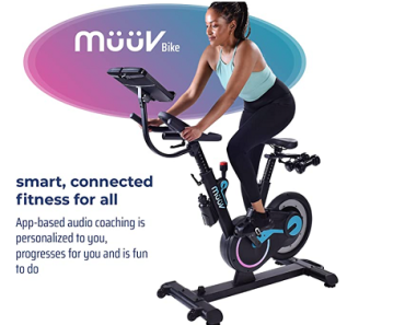 muuv Bike | Smart, Connected Exercise Bike Only $699.99 Shipped! (Reg. $1300) Today Only!