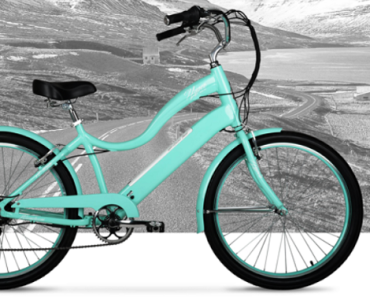 Hyper Bicycles E-Ride Electric Pedal Assist Woman’s Cruiser Bike Only $398 Shipped! (Reg. $648)