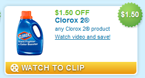 Printable Coupons: Clorox 2, Mariani, Chi – Chi’s Products + More