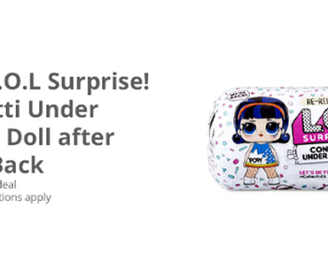 LAST DAY! Awesome Freebie! Get a FREE L.O.L Surprise! Confetti Under Wraps Doll from WalMart and TopCashBack!