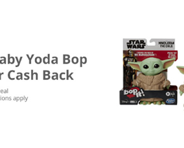 LAST DAY! Awesome Freebie! Get a FREE Baby Yoda Bop It from WalMart and TopCashBack!
