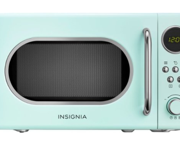 Insignia 0.7 Cu. Ft. Compact Retro Microwave – Just $59.99!