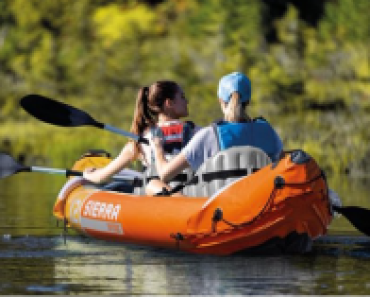 Intex Sierra K2 Inflatable Kayak with Oars and Hand Pump Only $105 Shipped! (Reg. $135)