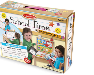 Melissa & Doug School Time! Classroom Play Set Game Only $15.39! (Reg. $32)
