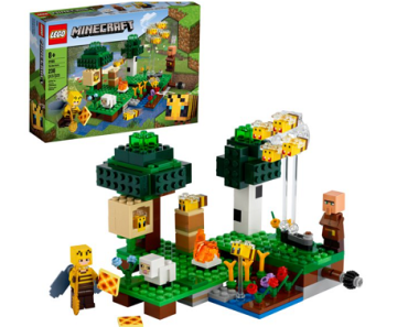 LEGO Minecraft The Bee Farm with a Beekeeper, Bee and Sheep Figures (238 Pieces) Only $16!