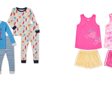 Wonder Nation Kids Pajamas on Sale! Get 2 Pairs for Only $8.00!