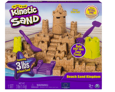 Kinetic Sand Beach Sand Kingdom Playset with 3lbs Only $9.44! (Reg. $20)