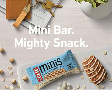 Clif Bar, Bars 10 Full Size and 10 Mini Energy Bars Only $12.99!
