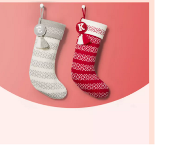 Target Daily Deal: Take up to 30% off Stockings! Today Only!
