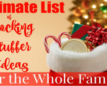 Last Minute Stocking Stuffer Ideas for the Whole Family!