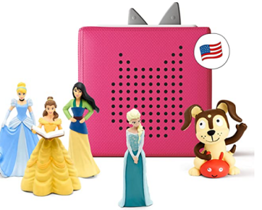 Toniebox Audio Player Starter Set with Elsa, Belle, Cinderella, Mulan, and Playtime Puppy Only $89.99 Shipped! (Reg. $160) Today Only!