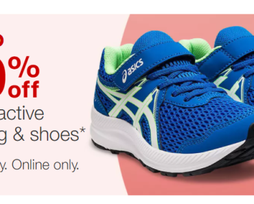 Target: Save 30% off on Active Clothing & Shoes for the Family! Today Only!