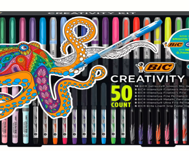 50-Count BIC Ultimate Creativity Kit Only $9.98!