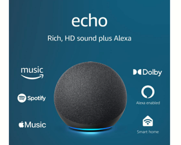 Amazon Echo (4th Generation) Smart Home Hub Only $59.99 Shipped! (Reg. $100)