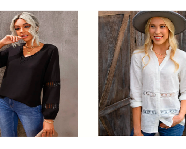 Bohemian Tops | S-2XL (2 Styles/Multiple Colors) Only $19.99 Shipped! (Reg. $46.99)