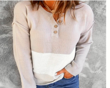 Katherine Sweater (4 Colors) Only $31.99 Shipped! (Reg. $52.99)