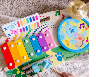 Melissa & Doug Blue’s Clues & You! Wooden Music Maker Board Only $11.80! (Reg. $43)