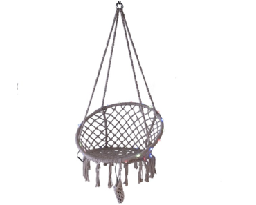 Equip Illuminated Macrame Hammock Hanging Chair – Just $50.00! Walmart Cyber Days Ends Tonight!