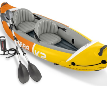 Intex Sierra K2 Inflatable Kayak with Oars and Hand Pump – Just $105.00!