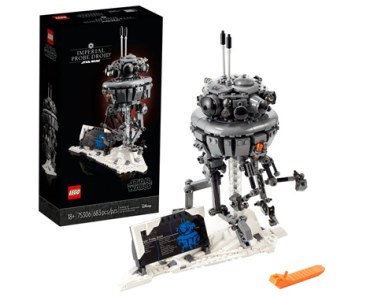 LEGO Star Wars Imperial Probe Droid 75306 Collectible Building Toy (683 Pieces) – Just $48.00!