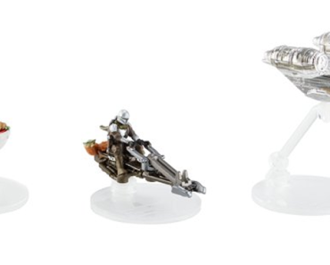 Hot Wheels Star Wars Starships 3-Pack Die-Cast Vehicles Inspired By The Mandalorian – Just $8.00!