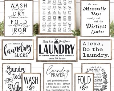 Washroom Laundry Art – Only $3.99!