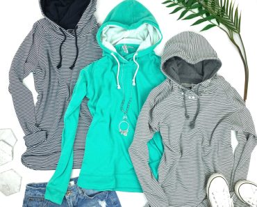 Striped & Solid Hoodies – Only $31.99!