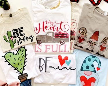 Hugs and Kisses Valentine Tees – Only $18.99!