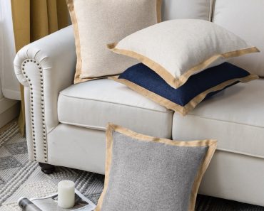 Farmhouse Decorative Throw Pillow Covers (Pack of 2) – Only $14.99!