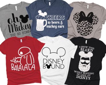 Best Theme Park Tees – Only $18.49!