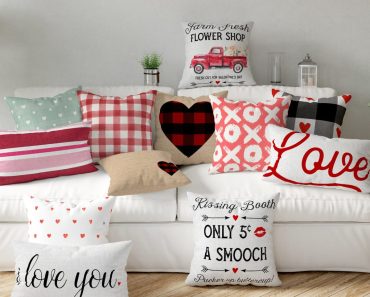 Farmhouse Valentine’s Pillow Covers – Only $12.99!
