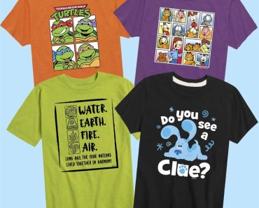 Boy’s Nickelodeon Tees – Only $17.99!