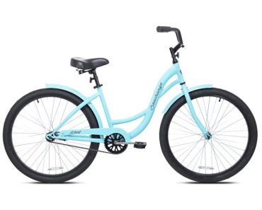 Kent 26″ Ladies Seachange Beach Cruiser Bicycle (Blue) – Only $98!