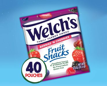 Welch’s Fruit Snacks (Pack of 40) – Only $7.11!