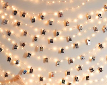 50 LED 30 Photo Clips String Fairy Lights Only $6.00!