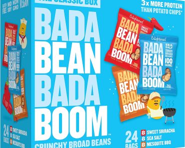 Bada Bean Bada Boom Plant-Based Protein Snacks (24 Count) – Only $15.59!