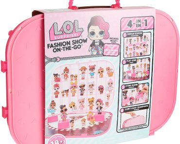 LOL Surprise Fashion Show On-The-Go 4-in-1 Playset and Carrying Case – Only $20.50!