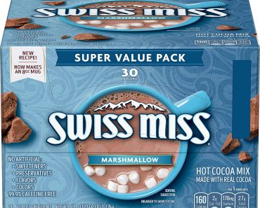 Swiss Miss Marshmallow Hot Cocoa Mix, Count of 30 – Only $4.73!