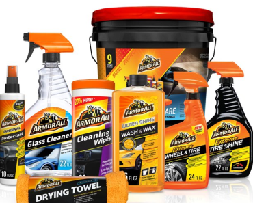 Armor All Complete Car Care Gift Pack Bucket, 9 Piece Kit Only $19.88!