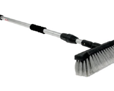 Flow-Through Wash Brush with Adjustable Handle Only $10.87!