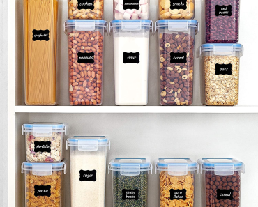 Airtight Food Storage Containers Set 15 Pack Only $31.44!