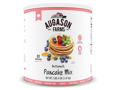 Augason Farms Buttermilk Pancake Mix – No. 10 Can – Just $7.92!