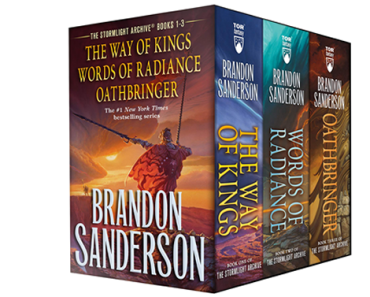 Stormlight Archive Boxed Set I, Books 1-3: The Way of Kings, Words of Radiance, Oathbringer – Just $21.49!