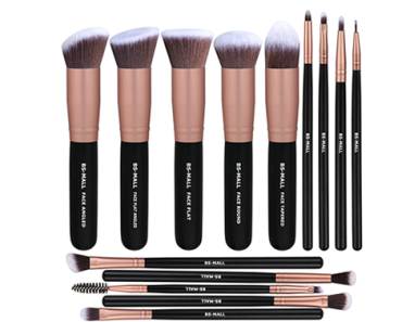 Makeup Brushes Premium Synthetic Kabuki 14 Piece Makeup Brush Set – Just $11.69!