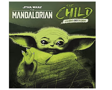 2022 Star Wars: The Mandalorian – The Child Wall Calendar – Just $7.49!