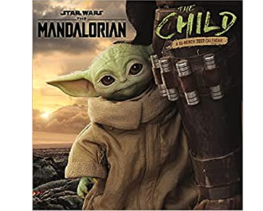 2022 Star Wars: The Mandalorian – The Child Mini Wall Calendar – Just $3.99!