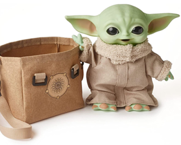 Star Wars The Child Plush Toy, 11-in Collectible Stuffed Character with Carrying Satchel – Just $17.29!