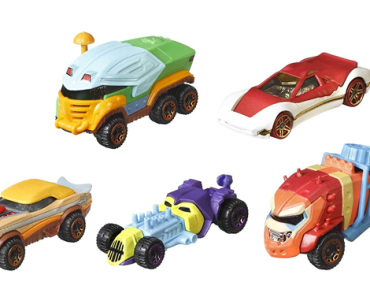 Hot Wheels Masters of the Universe 5-Pack of 1:64 Scale Character Cars – Just $13.97!